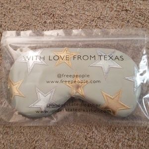 Free People Sleep mask with stars